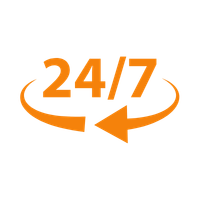 Icon 24/7 verfügbar
